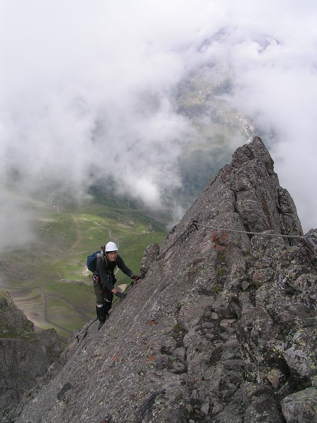 FERRATA TRINCEE NA BEC DE MESDI 2727